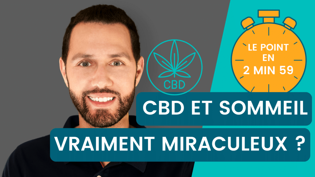 CBD et sommeil : ce qu'on ne vous dit pas ! Le point Nutrastream en 2m59