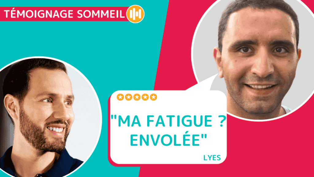 Témoignage de Lyes qui dors mieux grâce aux conseils de Mathieu de Nutrastream