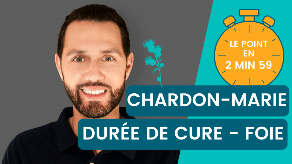 Combien de temps dure une cure de chardon marie ?