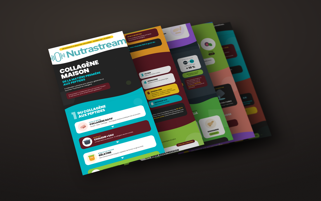 Aliments riches en collagène : votre infographie gratuite à télécharger