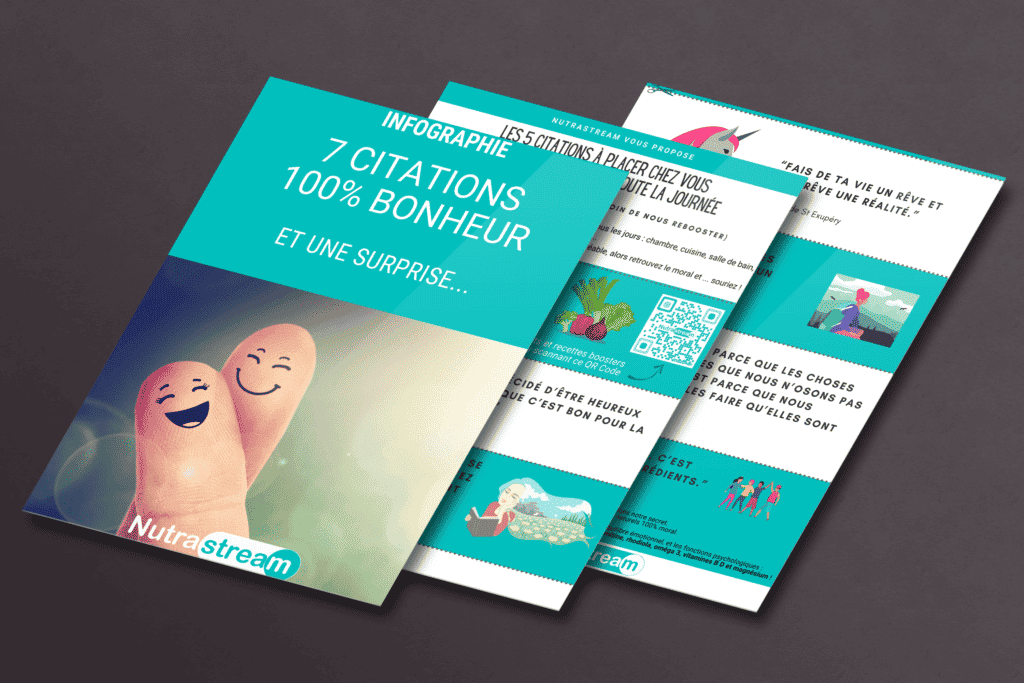 Infographie moral Nutrastream 3D paysage