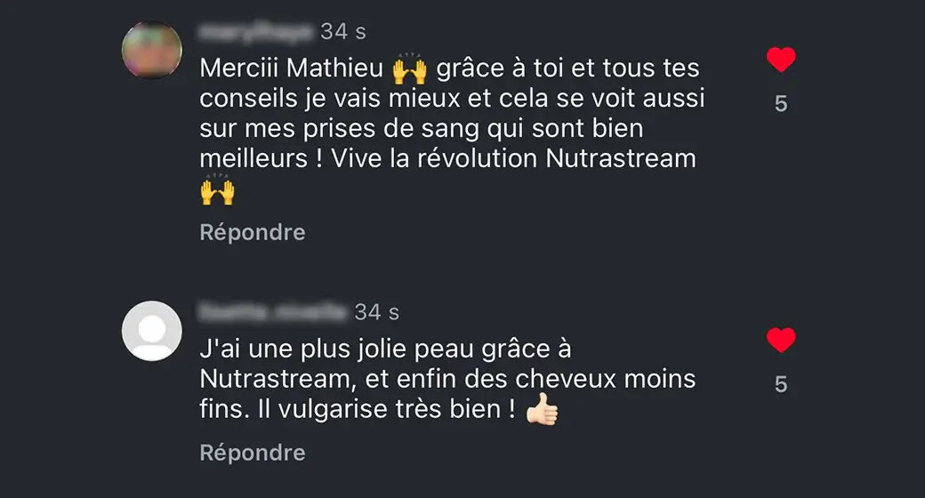 Un témoignage de la communauté Nutrastream