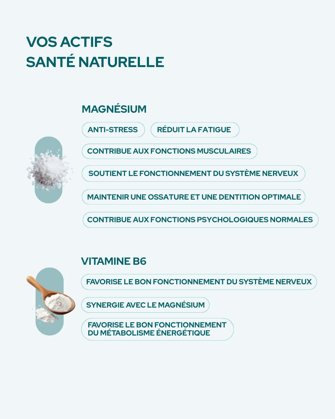 Magnésium - Nutrastream