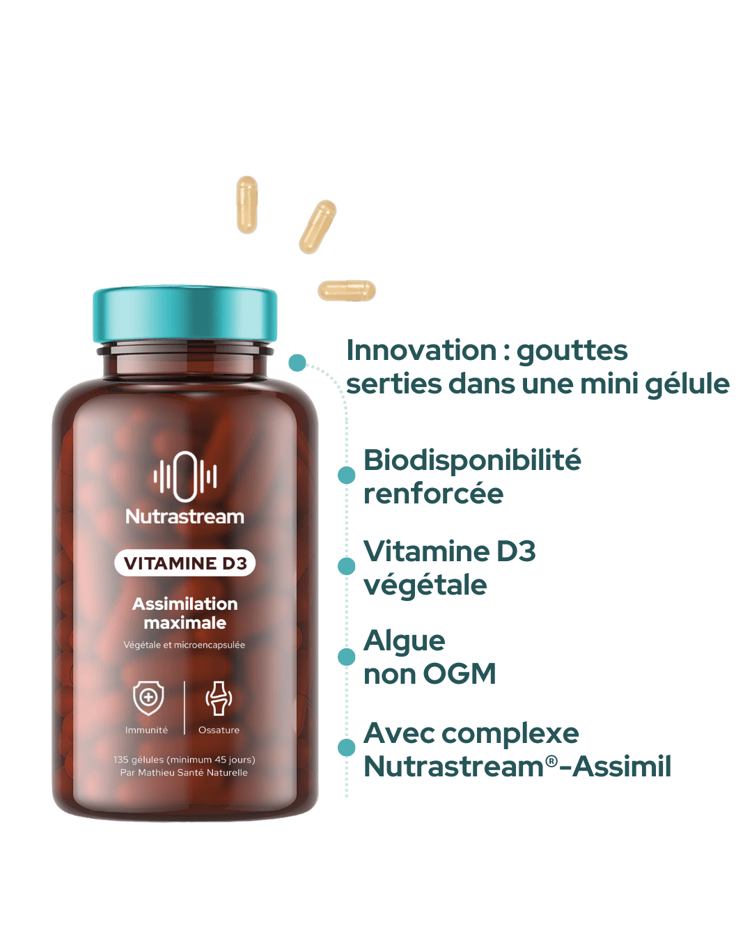 Vitamien D3 2 - Nutrastream