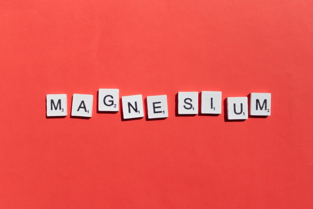 au bout de combien de temps le magnésium fait effet lettre magnésium sur fond rouge